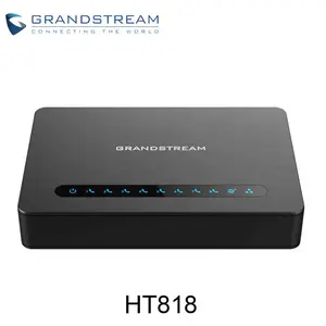 Grandstream 8 porte FXS Gateway VoIP ATA Analogico Adattatore HT818