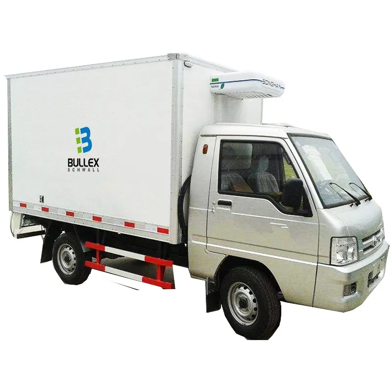 जर्मन गुणवत्ता वाले छोटे फ्रीजर ट्रक खाद्य ट्रक रेफ्रिजरेटर फ्रीजर सीएमसी Veryca फ्रीजर ट्रक बिक्री के लिए