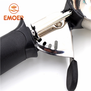 EMOER Paletta per Gelato Ecologica in Acciaio Inossidabile con Manico in Plastica e Logo Personalizzato - Product Image 5