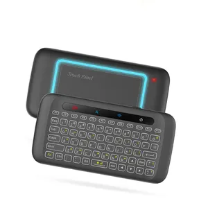 Air Mouse H20 - Mini Wireless Tastatur-und Maus-Touchpad mit Hintergrund beleuchtung und mehreren Sprachen