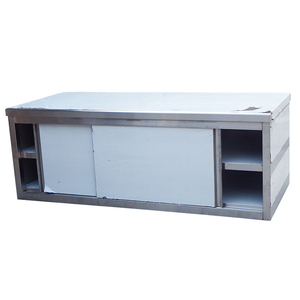Commerical Kitchen Stainless Steel <strong>Worktable</strong> with Shelves and Cabinets - Product Image 2