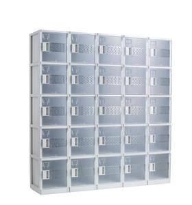 Japanese Fog Transparent door design ABS Mini Size Plastic Locker Cabinet - Product Image 5
