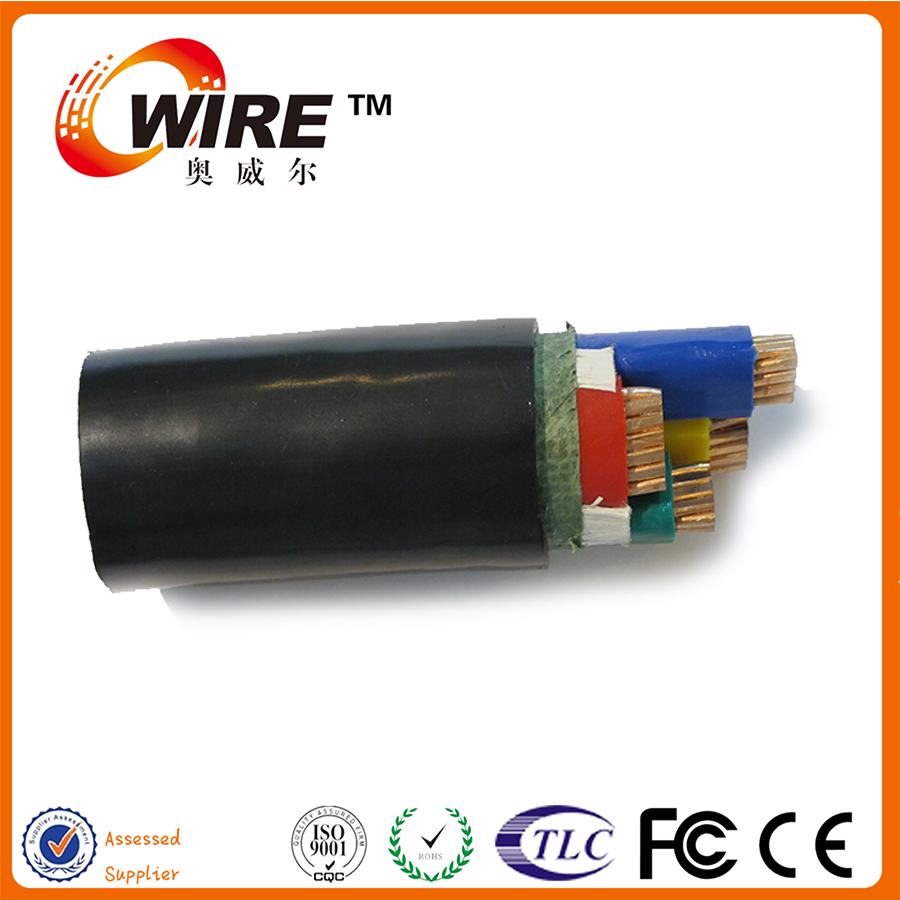 Owire 0.6/1KV медь/алюминий/xlpe/pvc/sta/swa/LV/hv/ МВ 3x2.5 мм 2 кабель питания