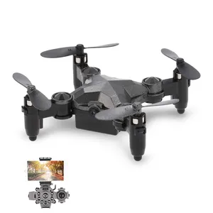 Hoshi — drone de poche en forme d'ovni pour enfants, caméra, FPV, WIFI, quadricoptère, RC, Portable, Style montre, DH-800