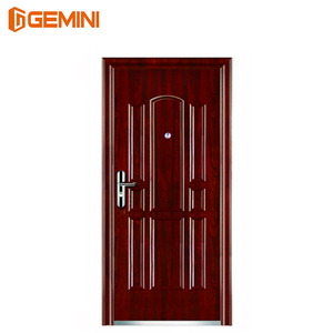 Puertas delanteras <span class=keywords><strong>de</strong></span> <span class=keywords><strong>caoba</strong></span>, <span class=keywords><strong>puerta</strong></span> <span class=keywords><strong>de</strong></span> acero <span class=keywords><strong>de</strong></span> seguridad, <span class=keywords><strong>precio</strong></span> barato ISO9001 - Product Image 5