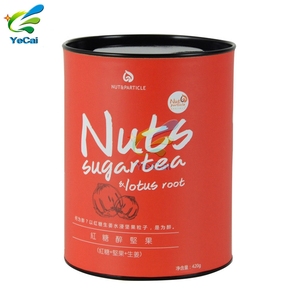 Logotipo personalizado impreso y diseño tela impermeable cartón de alimentos embalaje tubos de papel - Product Image 1