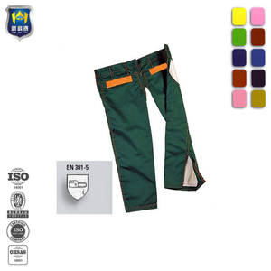 <span class=keywords><strong>Pantalon</strong></span> cargo <span class=keywords><strong>de</strong></span> travail coupe-vent en polyester résistant aux coupures avec fermeture éclair - Product Image 2