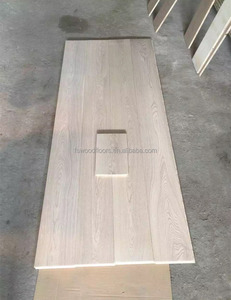 Plancher en <span class=keywords><strong>bois</strong></span> d'ingénierie en chêne blanc <span class=keywords><strong>blanchi</strong></span> <span class=keywords><strong>de</strong></span> première qualité - <span class=keywords><strong>Planche</strong></span> <span class=keywords><strong>de</strong></span> 1900x190 mm, épaisseur <span class=keywords><strong>de</strong></span> 15 mm, finition anti-rayures UV, design contemporain - Product Image 3