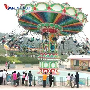 Theme Amusement Park Games Equipment Rides Attraction Luxury Swing Flying Chair
