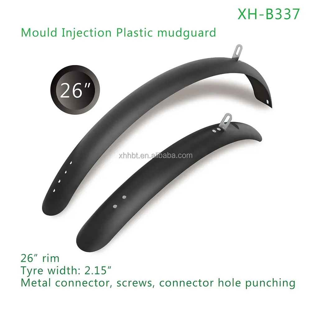 Детали для шин XH-B337 26 дюймов, 2,15 дюйма, пластиковый брызговик или крыло под давлением для горного велосипеда MTB ATB