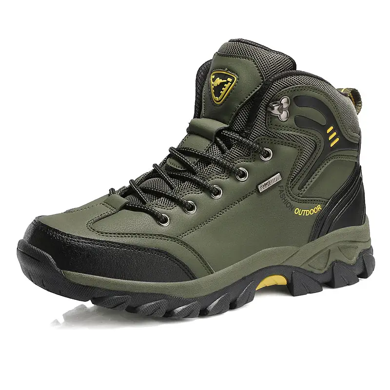 Bulk China wholesale boots durable trekking sports shoes outdoor waterproof hiking shoes men