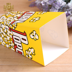 Nhà Máy Giá Rẻ Tùy Chỉnh Kích Thước Thực Phẩm Môi Trường Tái Chế Giấy Bỏng Ngô Hộp, Hộp Bao Bì Thực Phẩm, Bao Bì Thực Phẩm Kraft Túi Giấy - Product Image 3