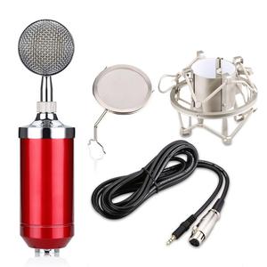 BM 8000 Condenser Microphone Portable Wired Studio <strong>Mini</strong> <strong>Mic</strong> BM8000 With Shock Mount Pop Filter for Karaoke Computer Laptop - Product Image 6