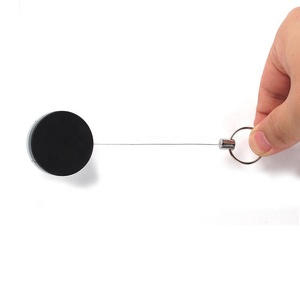 أسلاك الفولاذ مخصصة 40 مللي متر قابل للسحب بكرات شارة مع حلقة مفاتيح - Product Image 5