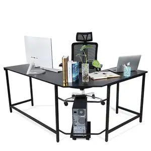 L-förmiger Büro-Computer tisch Großer PC-Spieltisch-Studiert isch für das Home Office