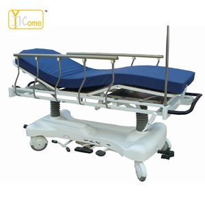 Lit extenseur hydraulique de suspension, chariot de patients d'urgence