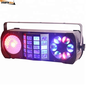 2025 thiết kế mới RGBW 4fx-in-1 Strobe + gobo + Derby + laser kết hợp LED Sân Khấu DJ ánh sáng trang trí đám cưới - Product Image 2