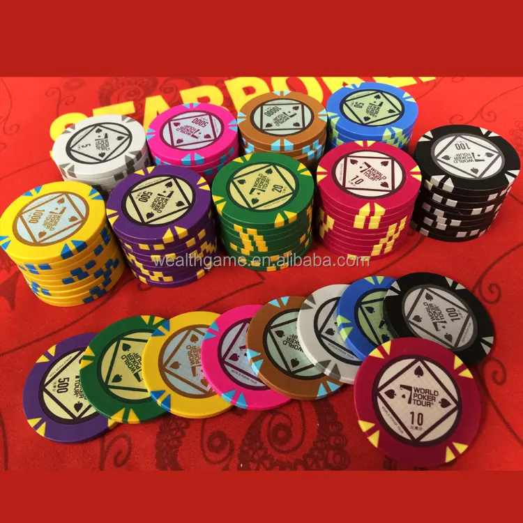 Chip Poker Đất Sét Mới 14G