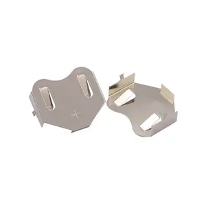 Metal Stamping THM CR2450, DL2450 Button Battery Retainer Clip