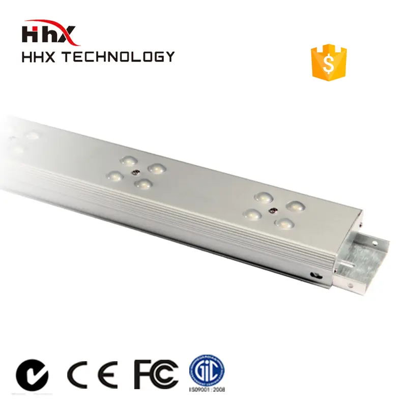 Economic aluminum profile stainless shell LED Strip Light 5050 smd RGB with male and female connector