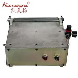 Kamege-máquina de plegado de borde de billetera de cuero neumático, XD-331