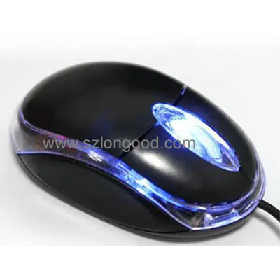 Mouse Optik Berkabel USB 2.0 DPI, Mouse Komputer PC Desktop Aksesori