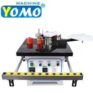 Mini edge bander machine manual edge banding double glue sided automatic cutting 30kg