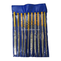 Meilleure Vente Tepu Lot de 10 Limes à Main Diamantées Plates et Aiguilles pour Bricolage 180*5mm
