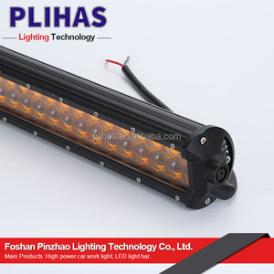 Einstellbare 30 cm 72 watt lkw streifen <span class=keywords><strong>led</strong></span> arbeit licht bar bernstein lange zweireihig <span class=keywords><strong>led</strong></span> work lampe für off straße lkw