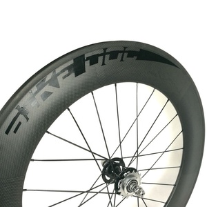 BIKEDOC WTH88-23 23MM幅88MM深さ固定ギア管状ホイール700Cカーボントラックホイールセット - Product Image 6