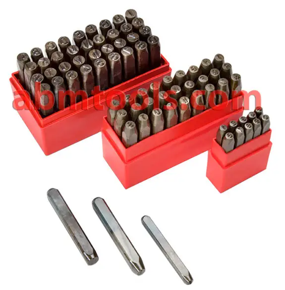 Letter & Number Punches - Letter and Number Sets - Steel Stamps