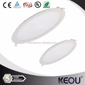 Luz de <span class=keywords><strong>techo</strong></span> de panel plano llevado redondo, Indoor panel de iluminación <span class=keywords><strong>led</strong></span>, Súper delgada empotrada <span class=keywords><strong>led</strong></span> panel light - Product Image 1