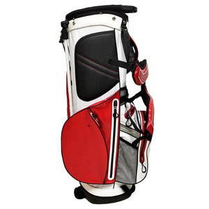 KONDAY Lightweight Waterproof Nylon 9'' Inch 6-way <strong>Golf</strong> Stand <strong>Bag</strong> <strong>Golf</strong> Carry <strong>Bags</strong> with Double <strong>Strap</strong> - Product Image 4
