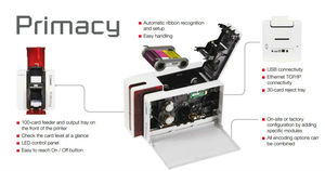 Giảm Giá Mạnh Máy In Thẻ ID Bằng Nhựa Một Mặt/Hai Mặt Evolis Primacy - Product Image 5