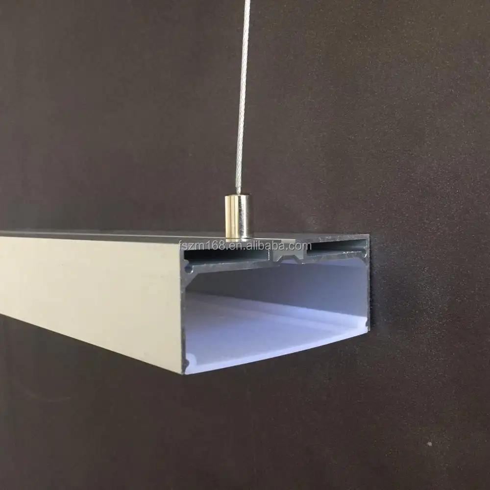 Bulk copertura di plastica di alluminio led profilo di illuminazione alloggiamento della lampada ha condotto le strisce bar/Led Alloggiamento di Alluminio Con Piatto Diffusore Z-7532