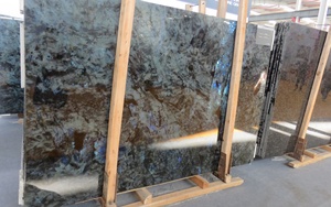 Diapositives en granit bleu, nouvelle étoile labradorite, afrique du sud, pour carreaux de sol extérieurs 100x100 - Product Image 3