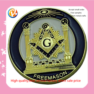 Encargo al por mayor de Artículos masónicos de <span class=keywords><strong>primera</strong></span> calidad badge prendedores - Product Image 6