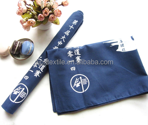 Cotton Custom Plain Long Wash Towel Hand Towel <strong>Tenugui</strong> - Product Image 1