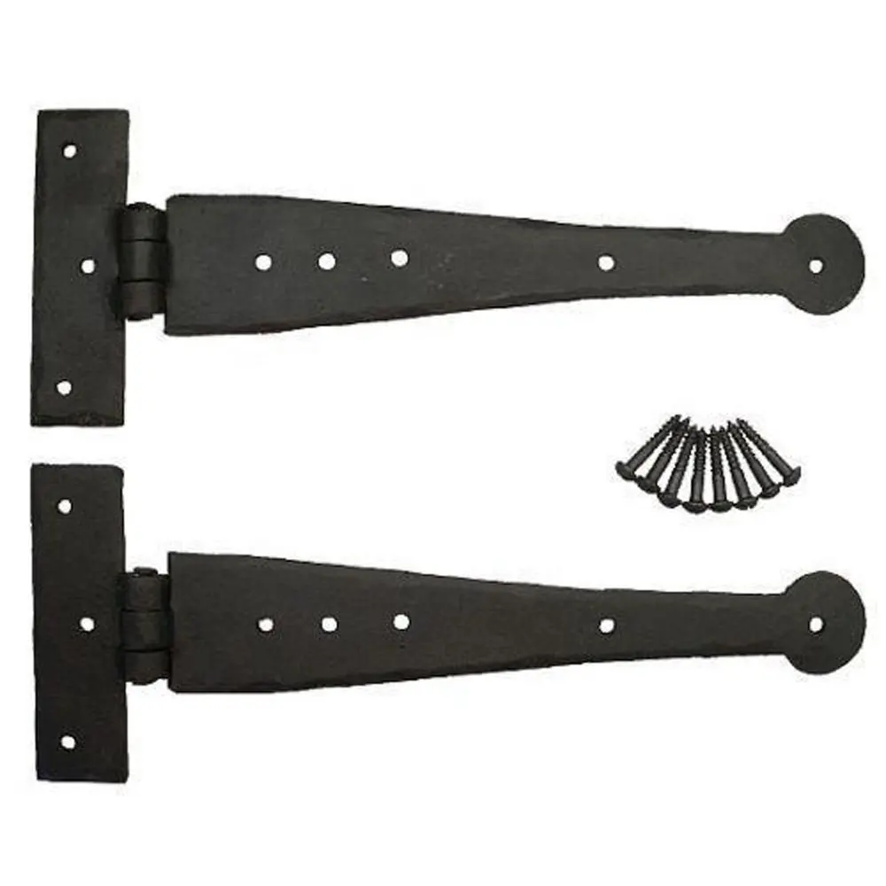 high quality wrought iron gate hinges for door decoration