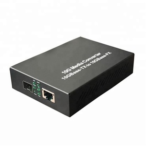 10Gbps Tốc Độ Cao Fiber Optic Ethernet 10G Media Converter SFP +/XFP Để RJ45 Media Converter - Product Image 1