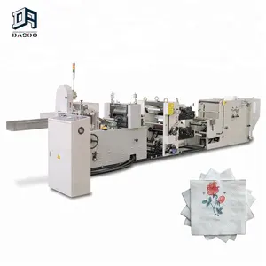 Hoge Snelheid Serviette Tissue Papieren Servet Maken Machine