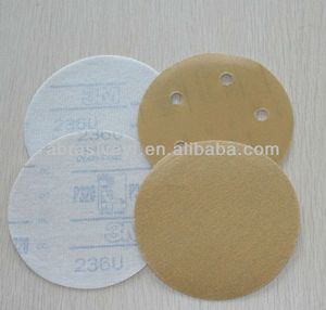 3m 236u de óxido de aluminio de velcro/adherente almohadilla de lijado - Product Image 1