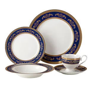 2019 hotsale produtos hotel usado, bone china louça conjuntos, porcelana louças em osso china *