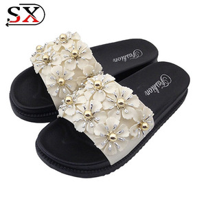 2023 trendy lovely women <span class=keywords><strong>sandali</strong></span> scorrevoli con tacco piatto pantofola in pvc con suola morbida - Product Image 6