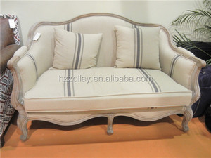 Por encargo antigua sala de estar de madera tela tela del sofá set sofá silla sexo - Product Image 2