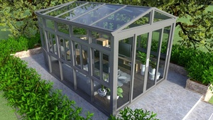 Trasporto libero di alluminio In Piedi di Vetro Sala Da <span class=keywords><strong>Sole</strong></span> Giardini D'inverno Passivo Casa - Product Image 5