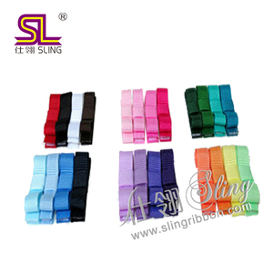 Haarclip van alligatorleer met antislip grosgrain lint, zonder tanden - Product Image 3