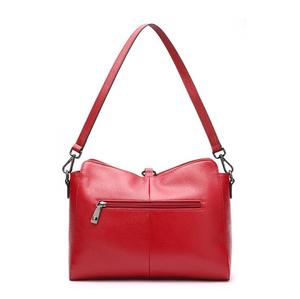 Fabricante chino <span class=keywords><strong>al</strong></span> <span class=keywords><strong>por</strong></span> <span class=keywords><strong>mayor</strong></span> 100% bolso de mano de cuero genuino de moda bolso de mano de cuero real bolso de señora - Product Image 4