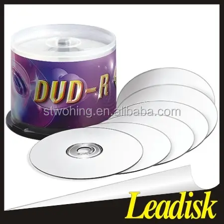 Leadiskブランド印刷可能/非印刷可能なブランクcdr/dvdr、4.7ギガバイト16x dvdr、卸売