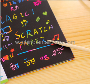 Gratta e vinci di alta qualità per 5-7 anni nuovi <span class=keywords><strong>disegni</strong></span> e note materiale cartaceo - Product Image 3